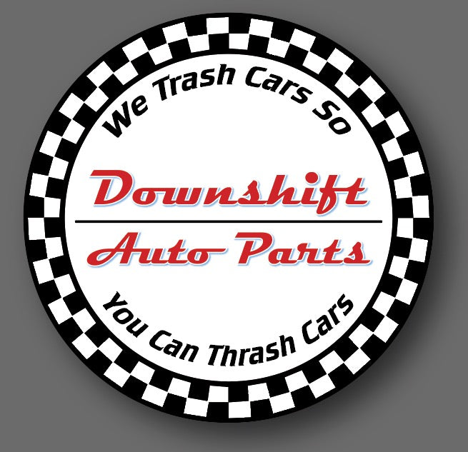 Downshift Auto Parts Sticker